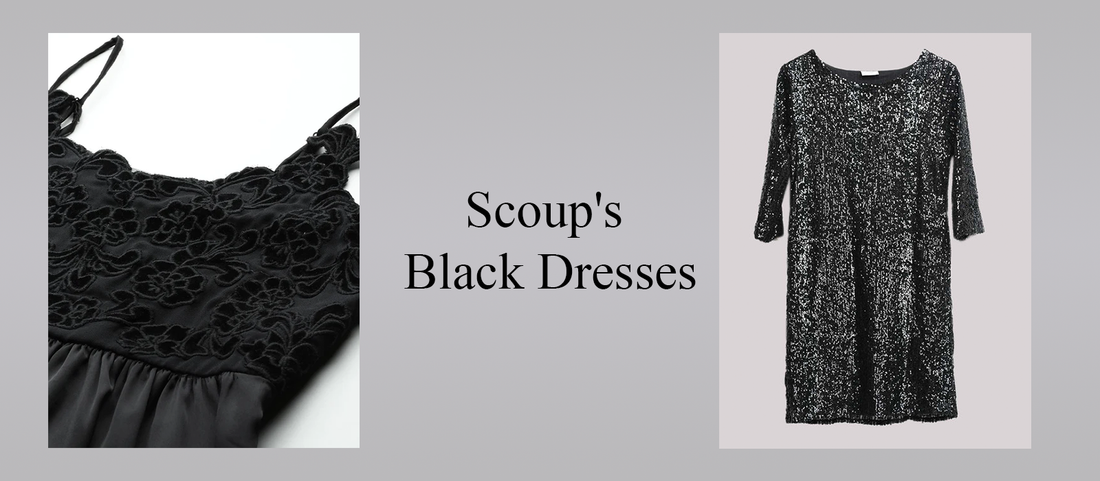 Transform Your Style with Scoup's Black Dresses