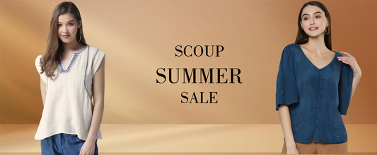 SCOUP SUMMER SALE : Trending collection of Women Tops & dresses