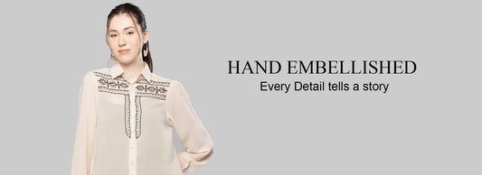 Shine All Day: Casual-to-Evening Looks with Embellished Shirts