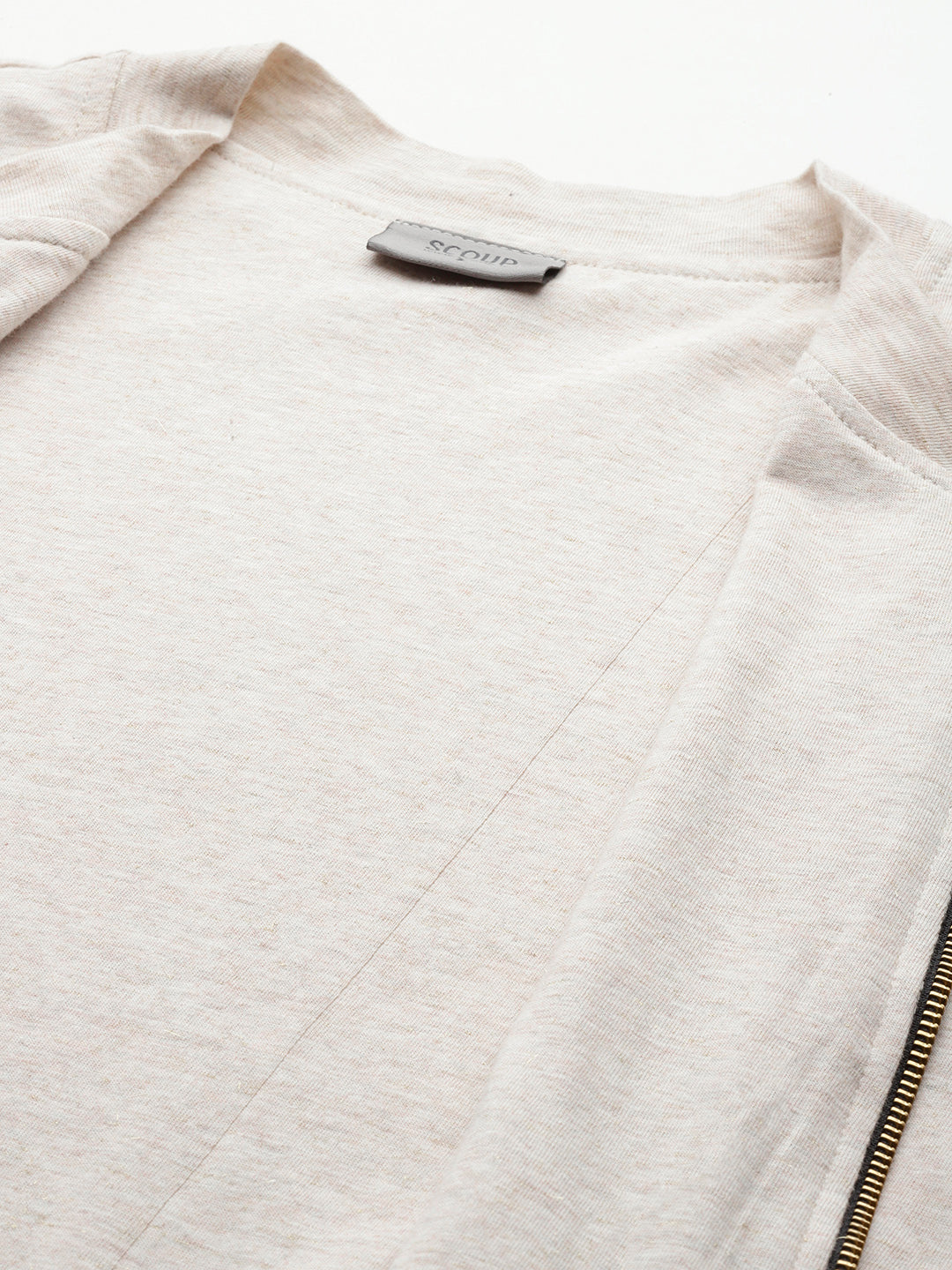 Cotton Lurex Jersey Jacket