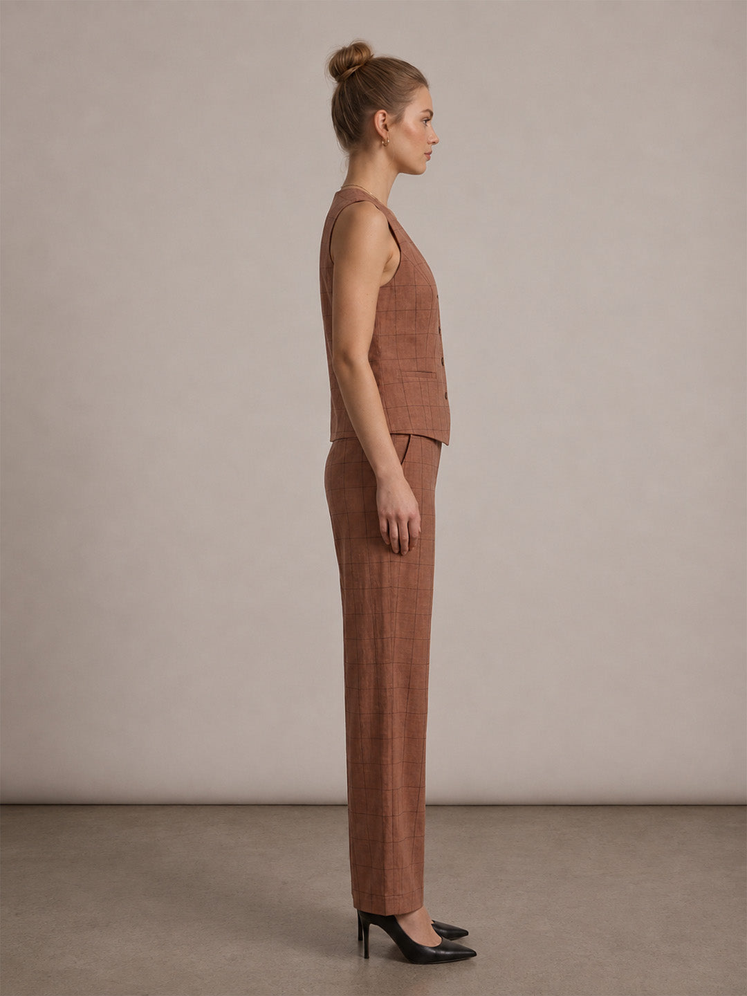 Linen Vest Top & Trousers