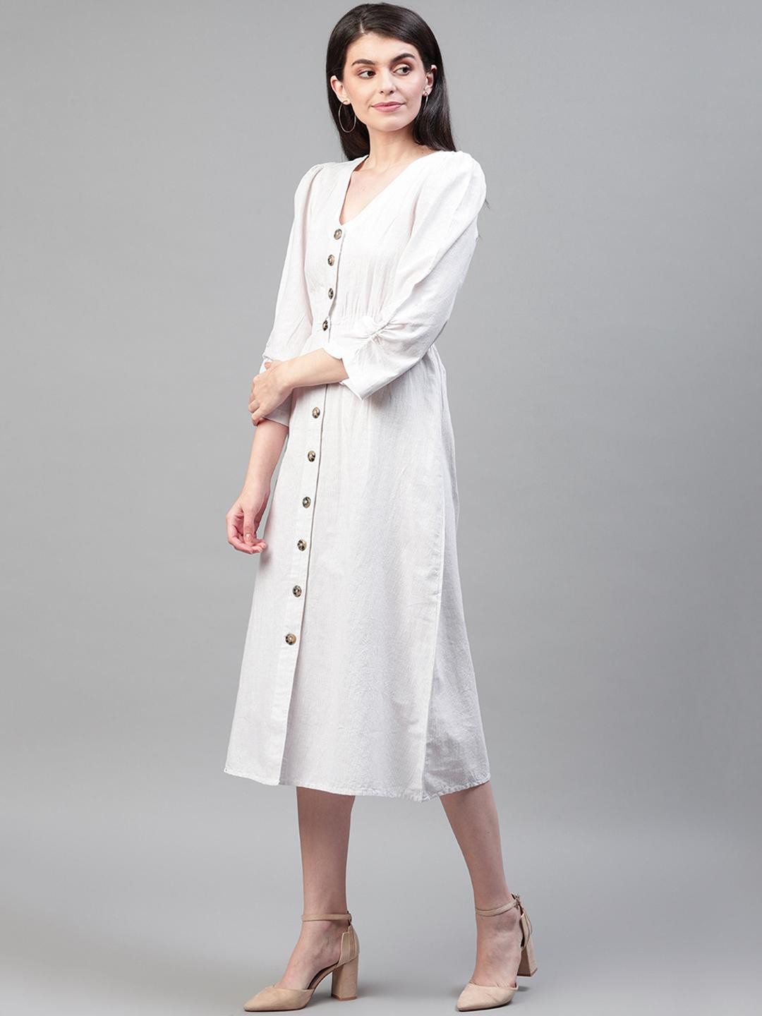 Scoup Smocked Waist Dress