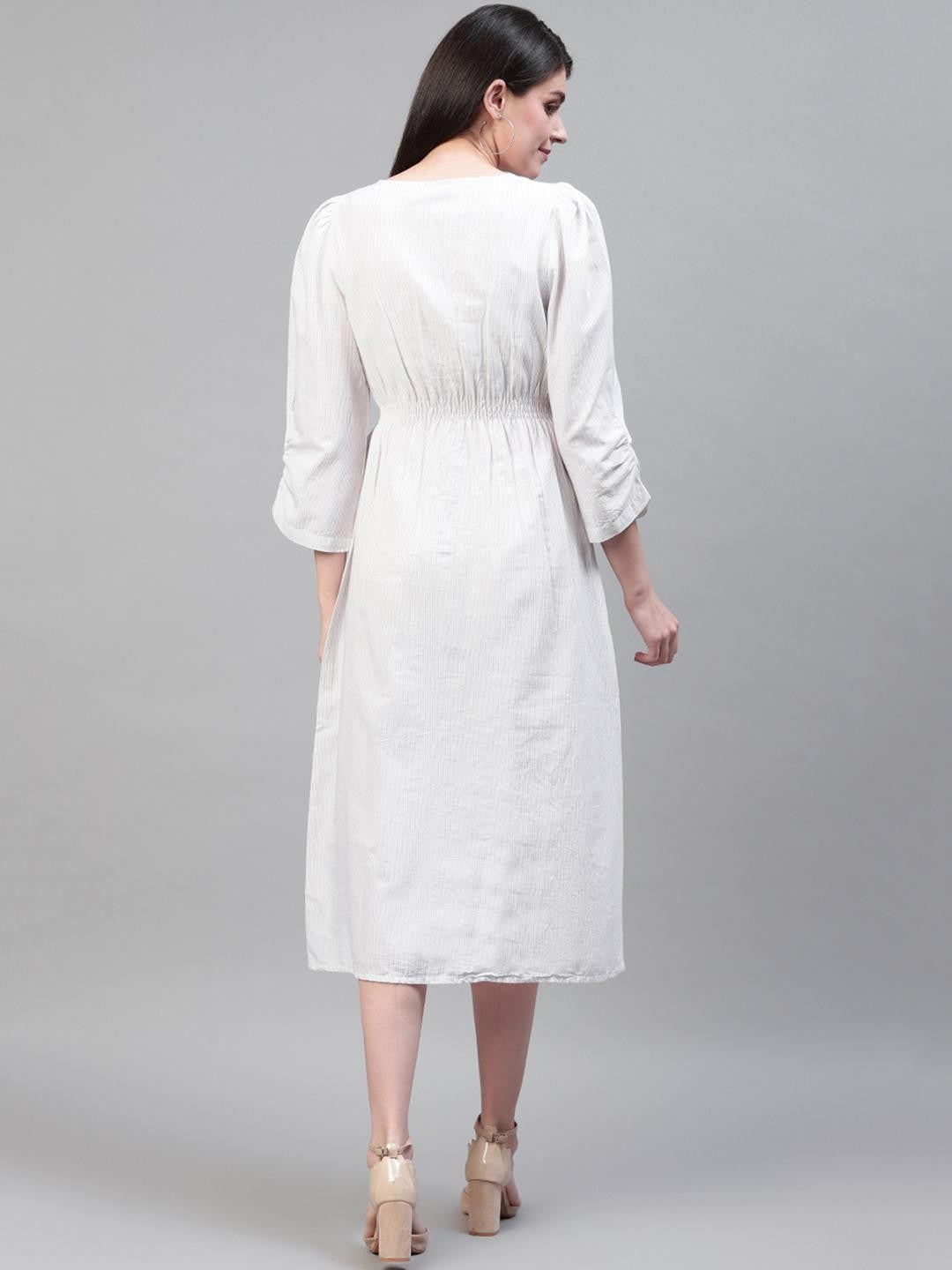 Scoup Smocked Waist Dress