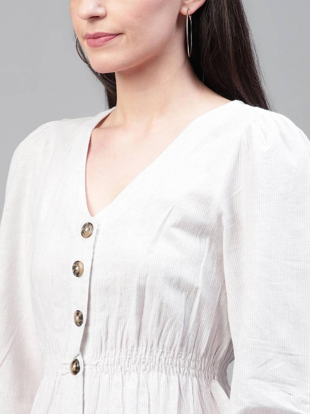 Scoup Smocked Waist Dress