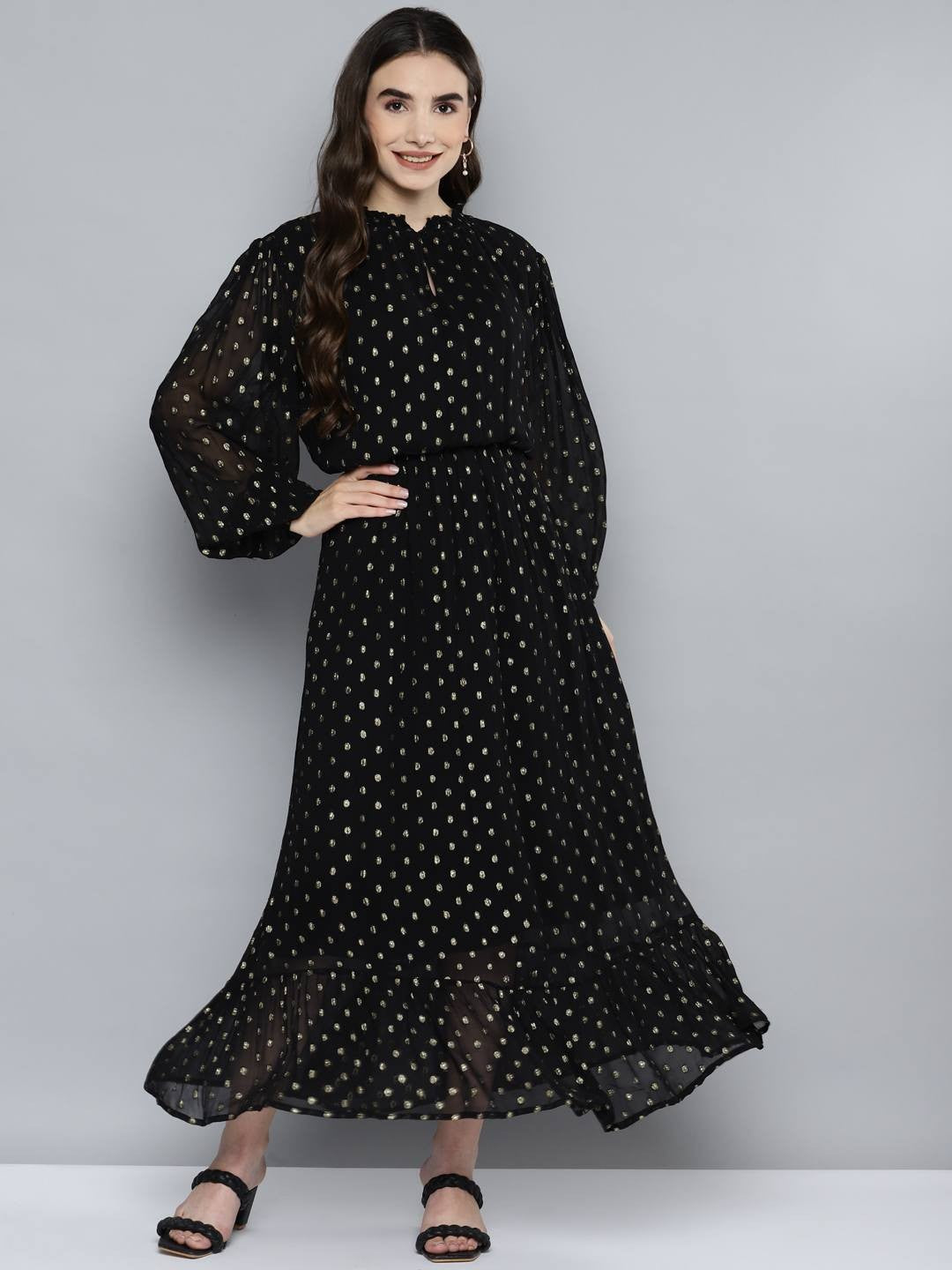 Black Butta GGT Maxi Dress