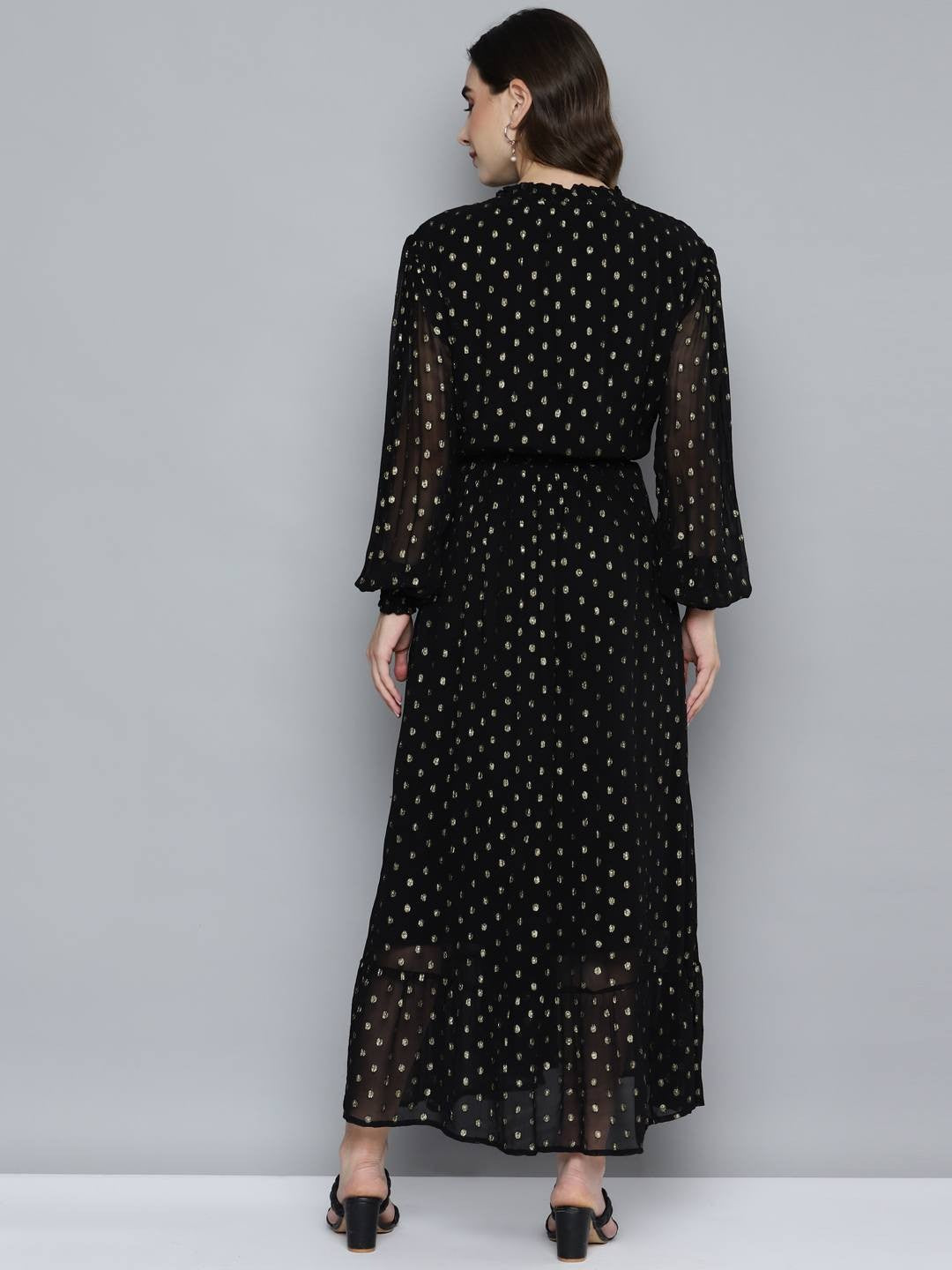 Black Butta GGT Maxi Dress