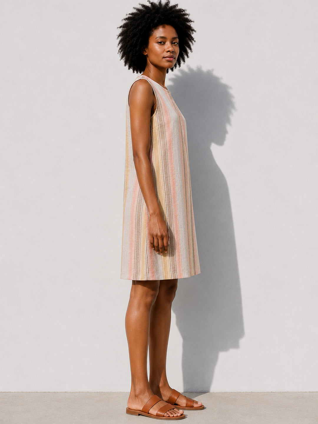 Cotton Stripe Dress