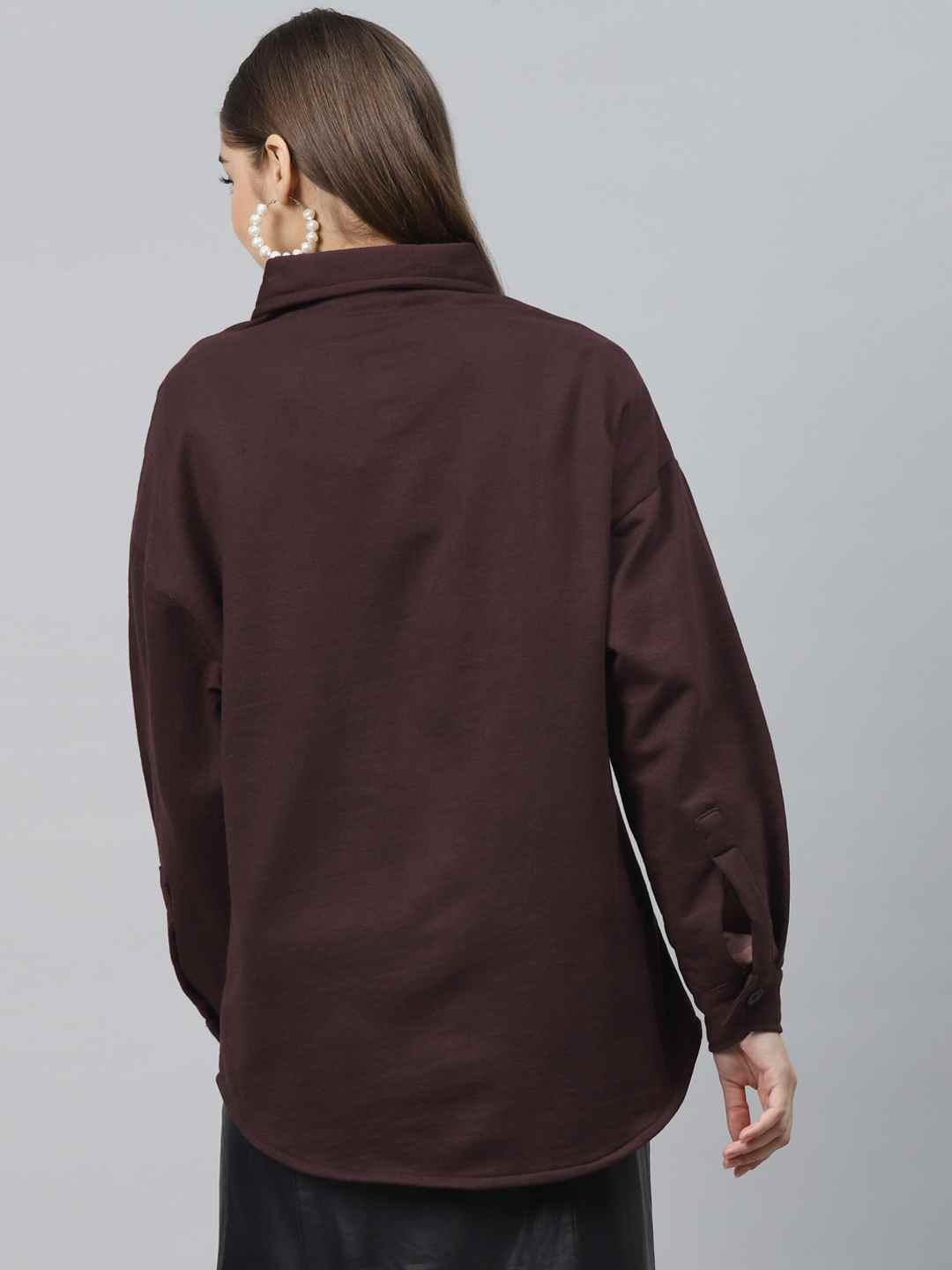 Scoup Jersey Shirt Jacket with Pockets