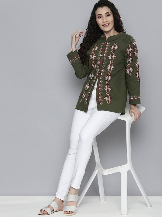 Scoup Embroidered Jacket