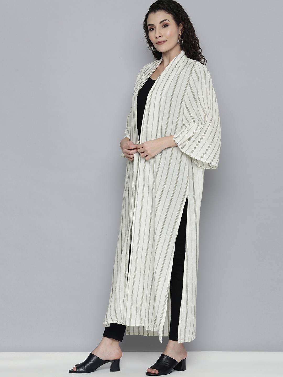 Scoup Dobby Stripe Long Shrug