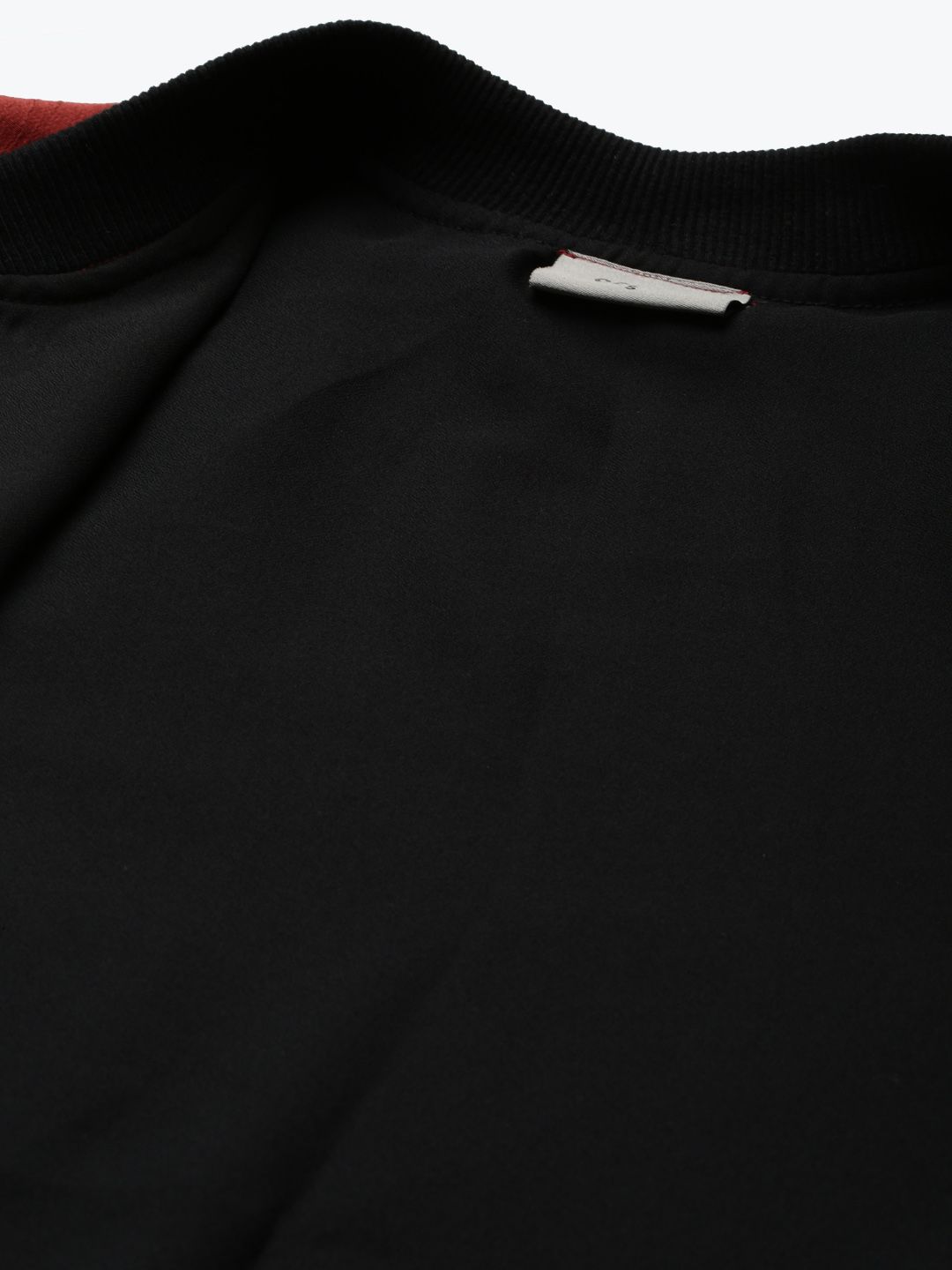 Scoup Rust Embroidered Bomber Jacket