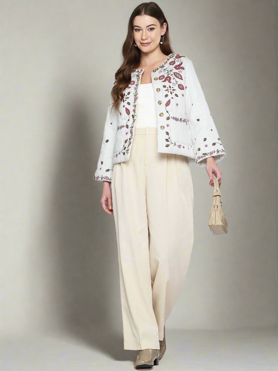Scoup Women Embroidered Jacket
