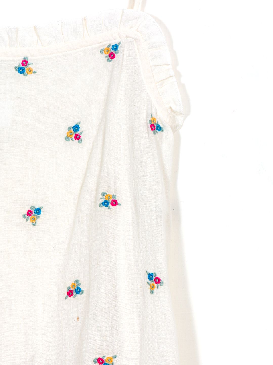 Scoup Floral Embroidered Strappy Dress