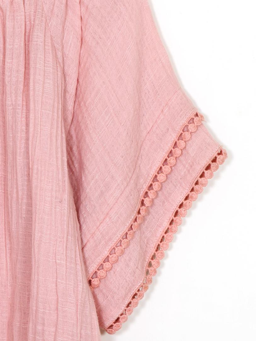 Scoup Pink Off-Shoulder Top