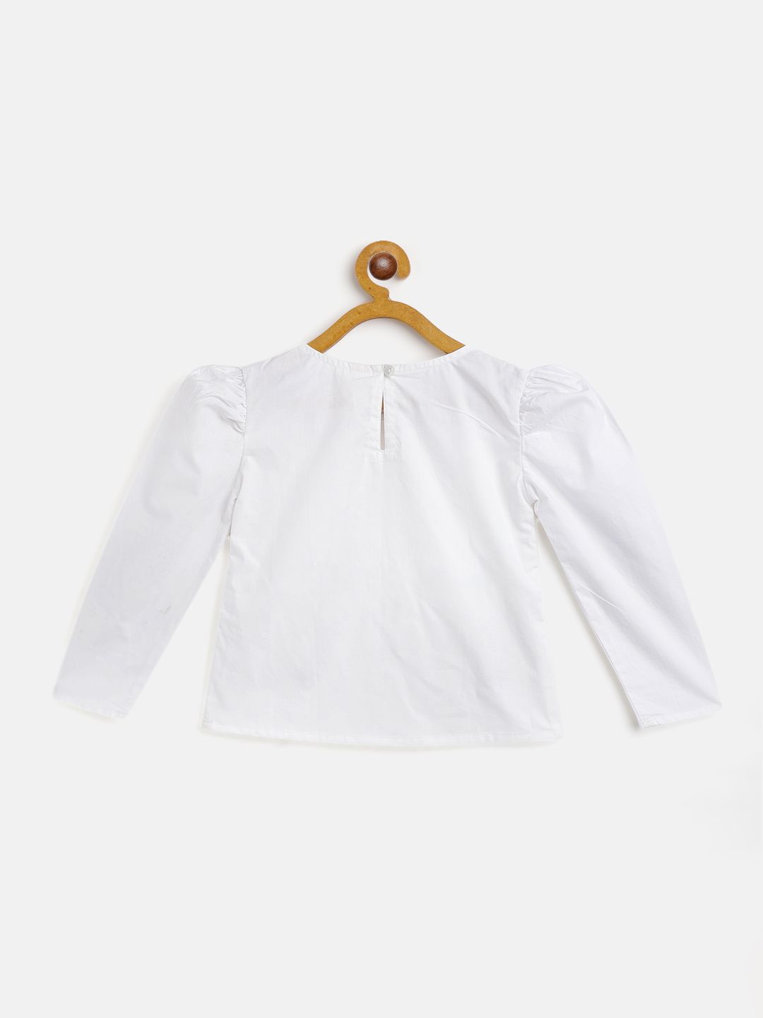 Scoup Dot Embroidered Poplin Top