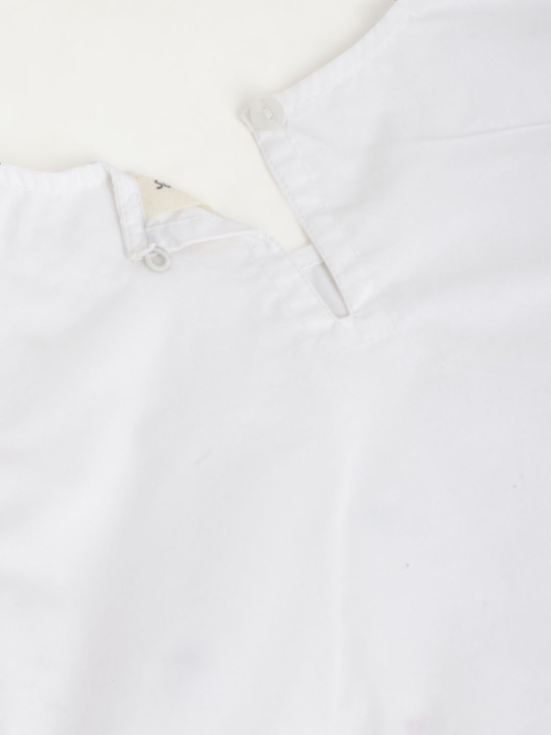 Scoup Dot Embroidered Poplin Top