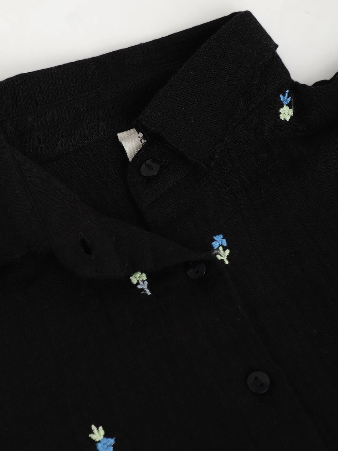 Scoup Floral Embroidered Top