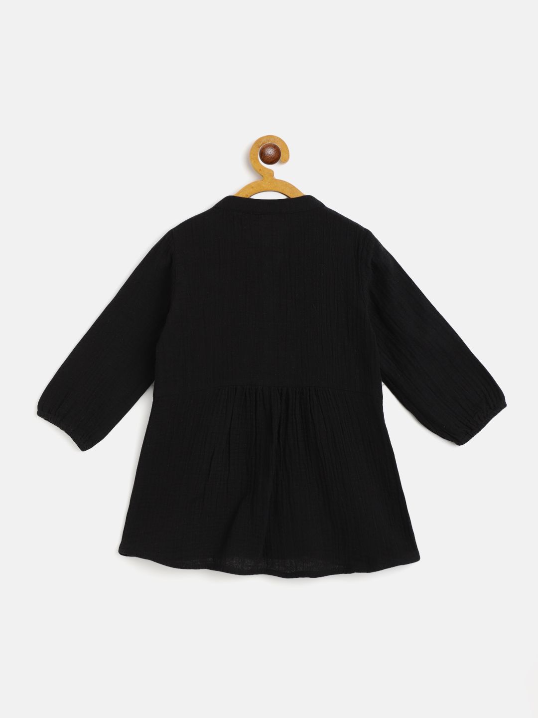 Scoup Yoke Embroidered Top