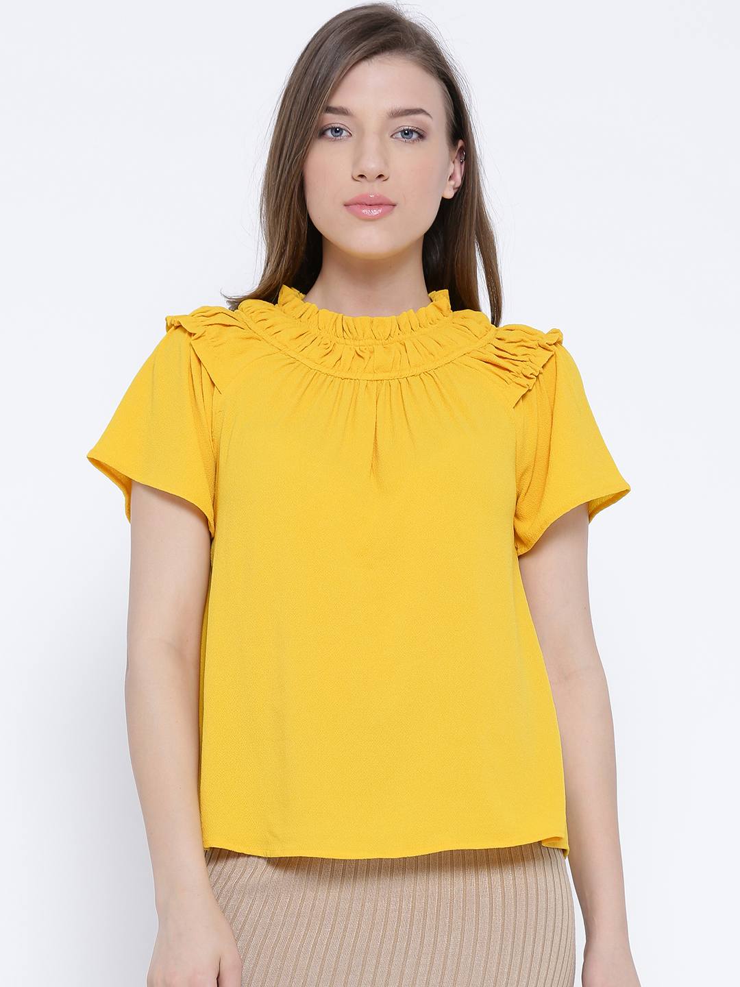 Yellow Soild Top