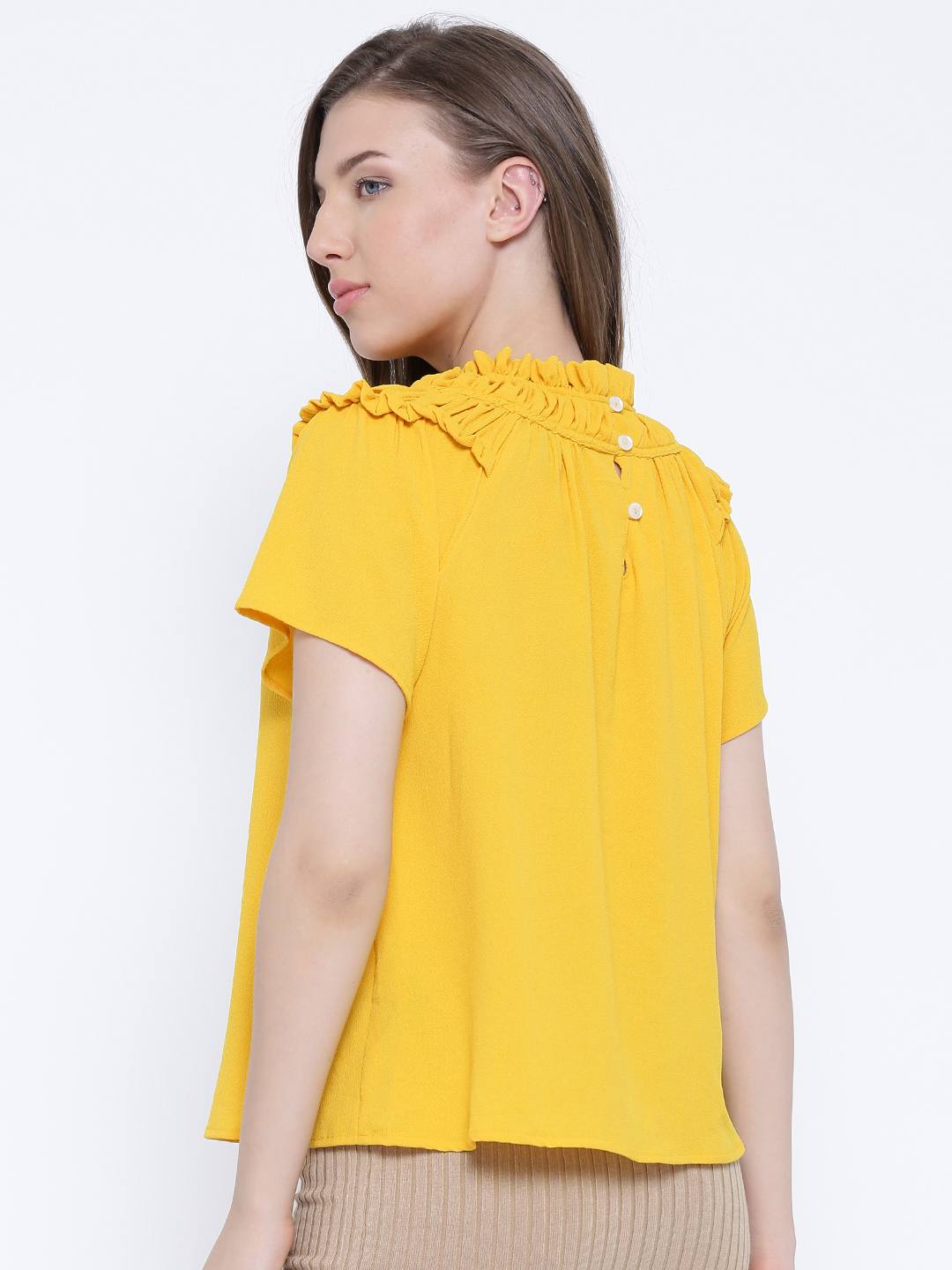 Yellow Soild Top