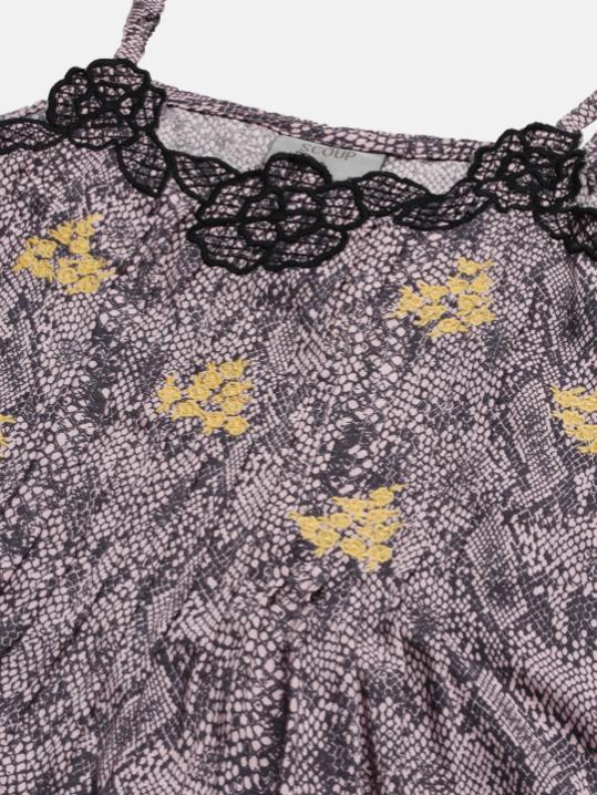 Embroidered Cami