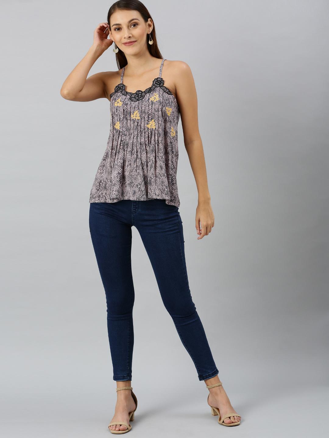Embroidered Cami