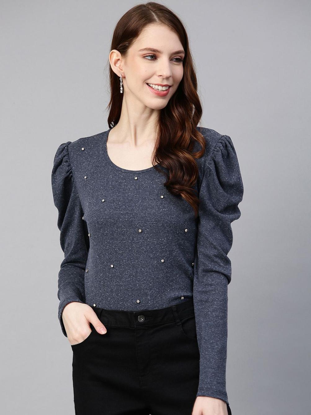 Rib top with stone work