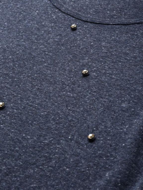 Rib top with stone work