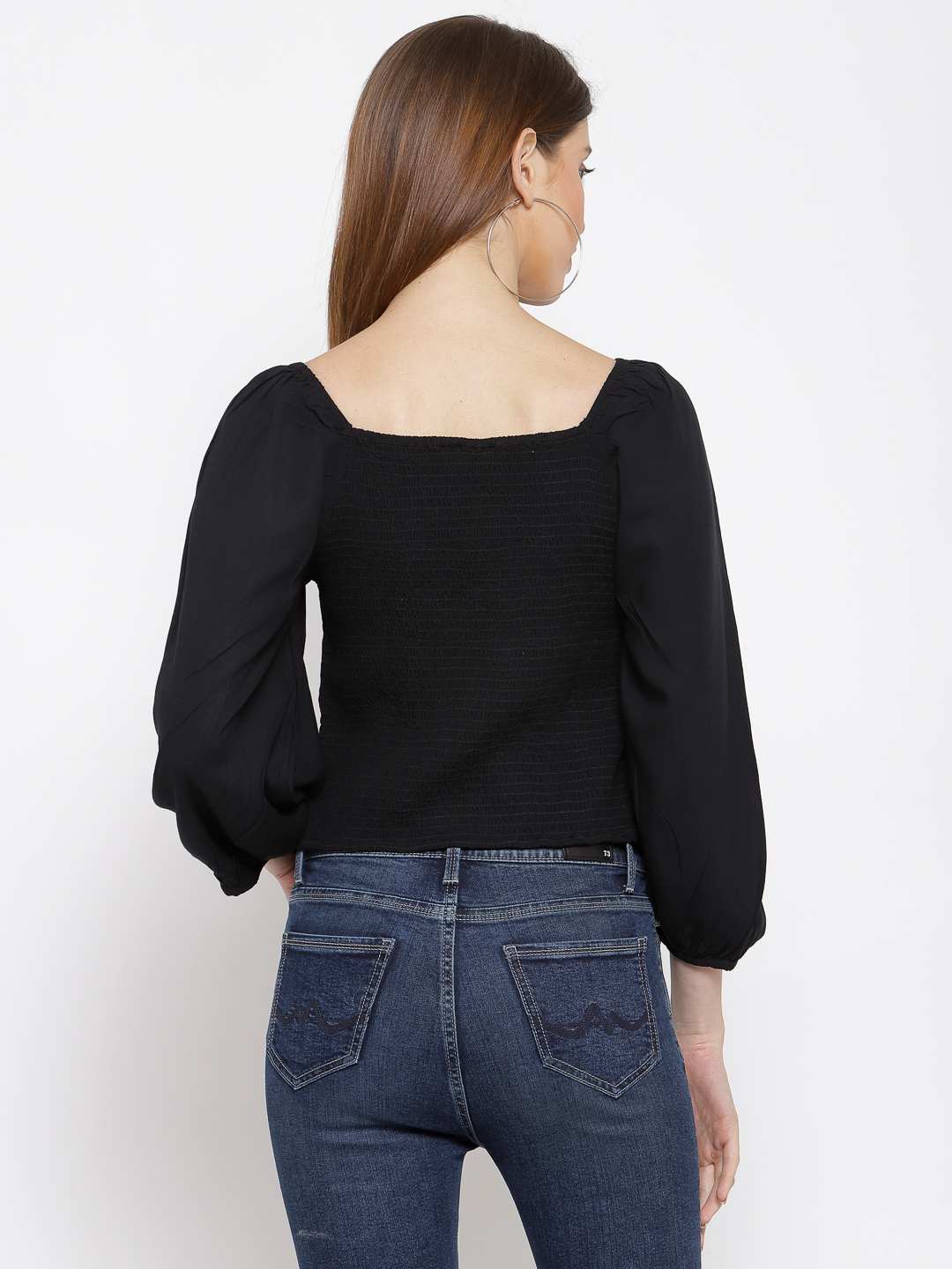 Short Smocked Top