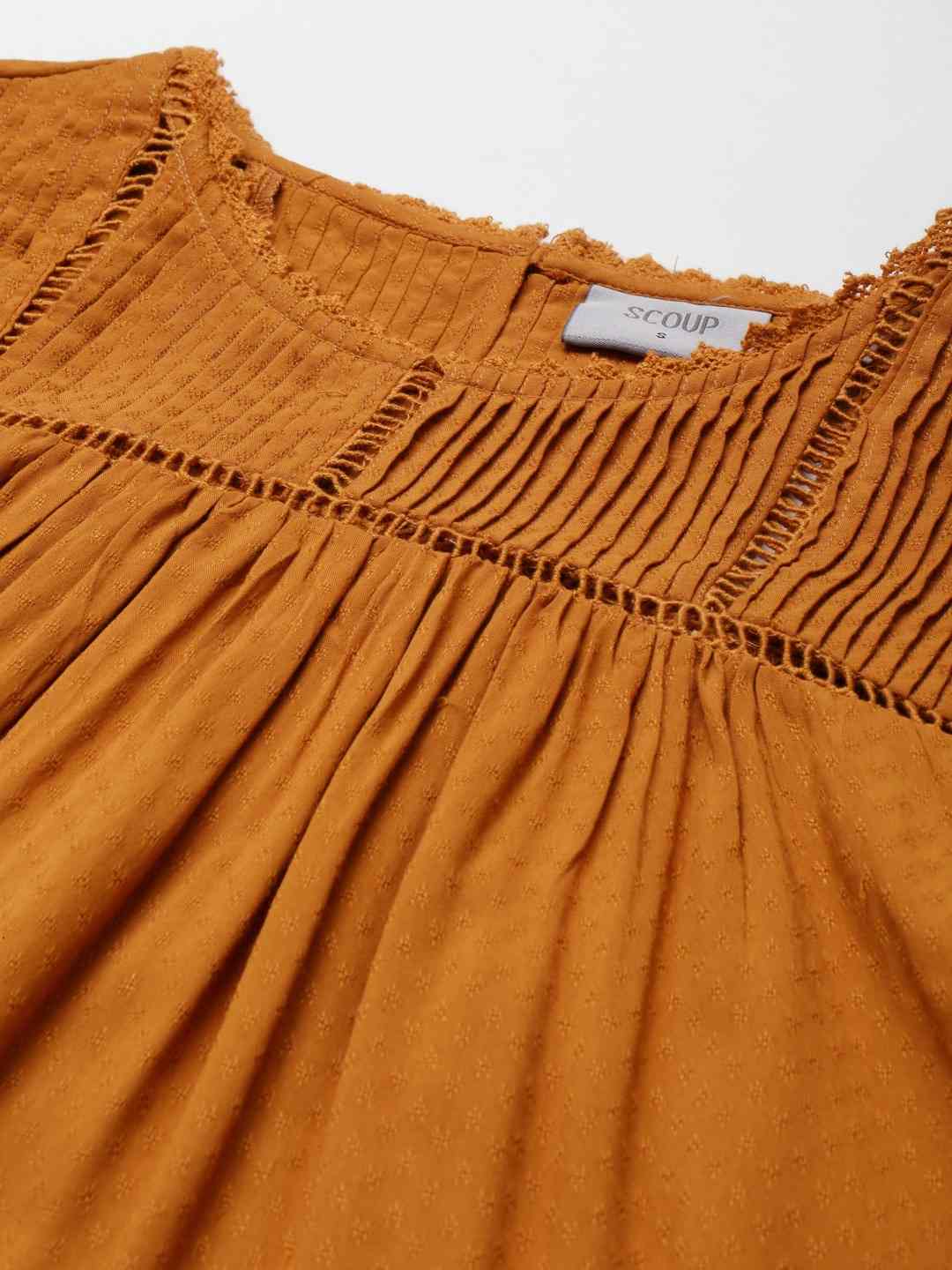 Lace Insert Summer Top