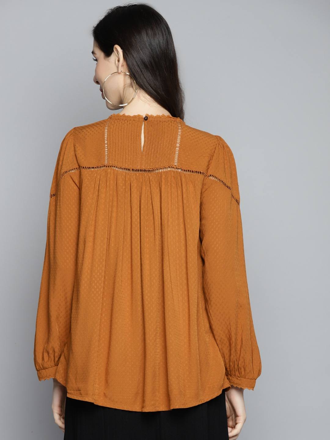 Lace Insert Summer Top