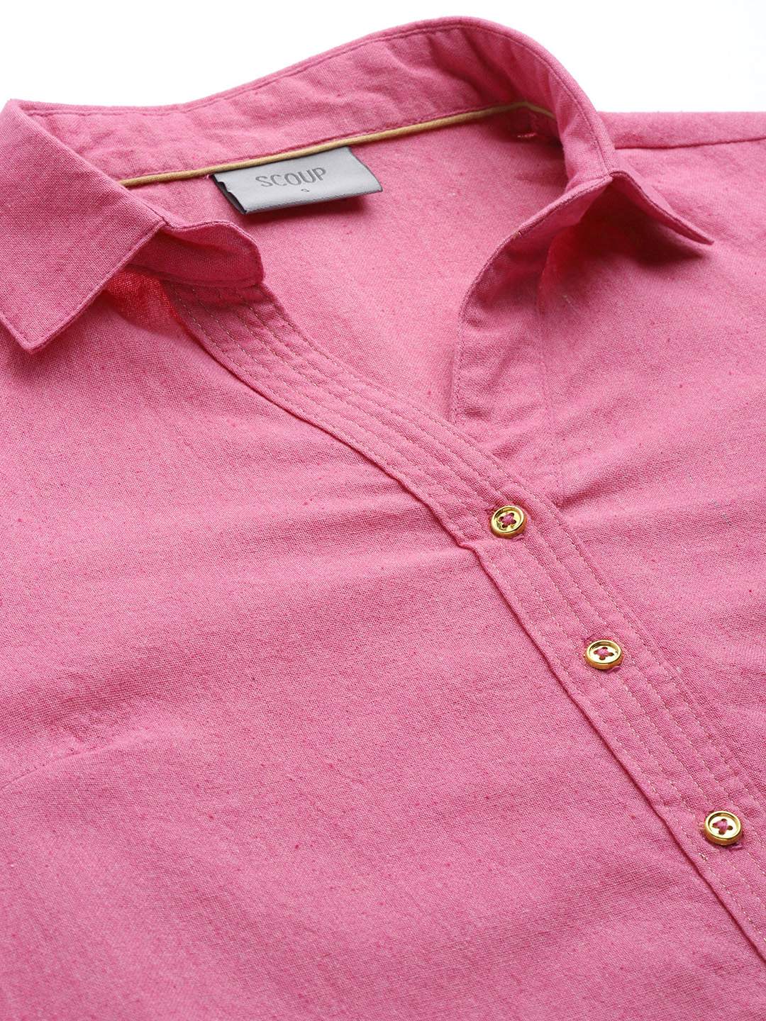 Pink cotton shirt