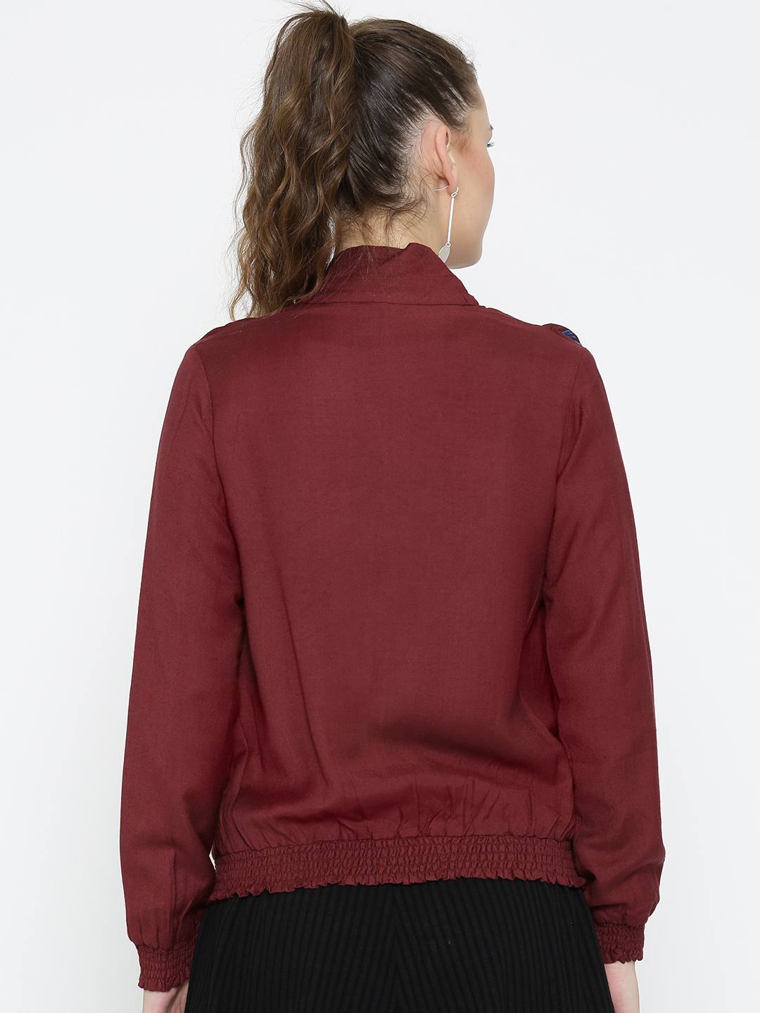 Scoup Yoke embroidered bomber jacket