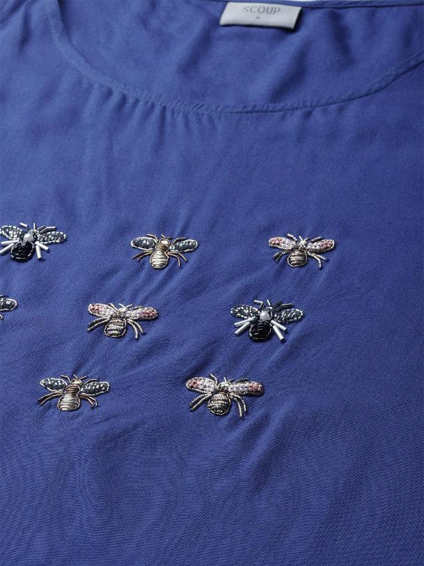 Sleeveless Embellishment Top
