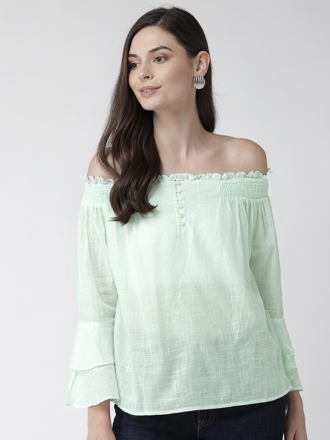 Off Shoulder Stripe Top
