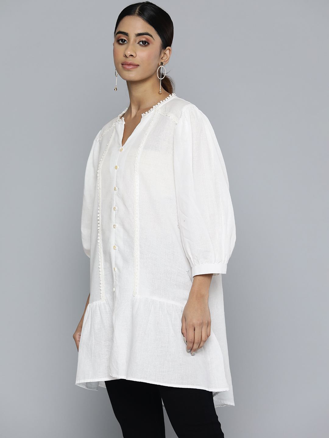 Scoup white-cotton-linen-lace-detailed-tunic-2