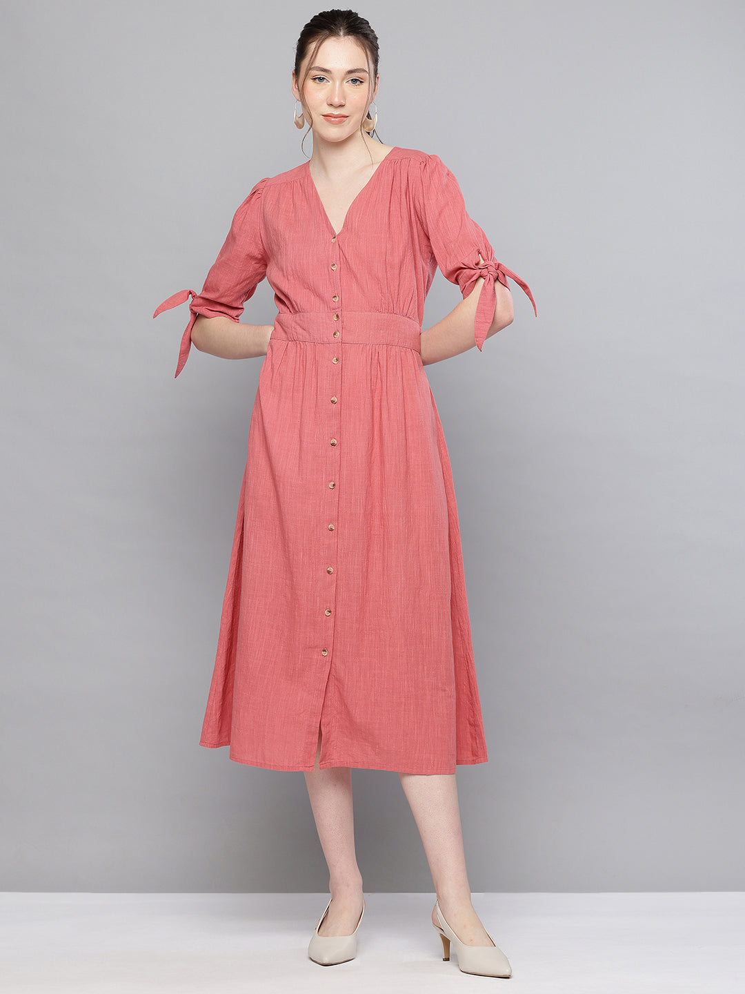 Long cotton dress