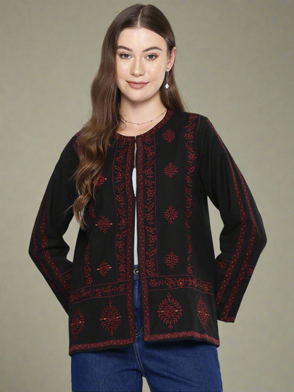 Scoup Women Embroidered Coverup