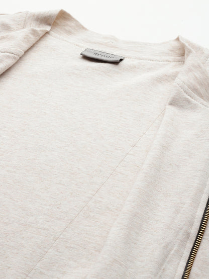 Cotton Lurex Jersey Jacket