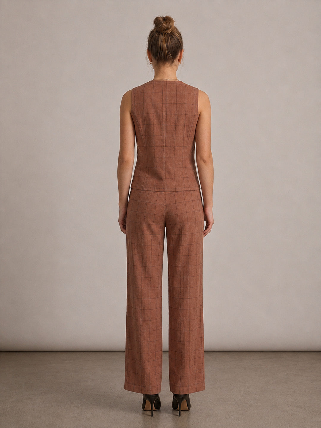 Linen Vest Top & Trousers