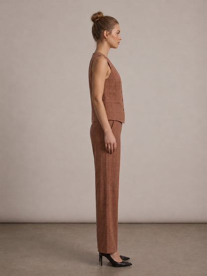 Linen Vest Top & Trousers