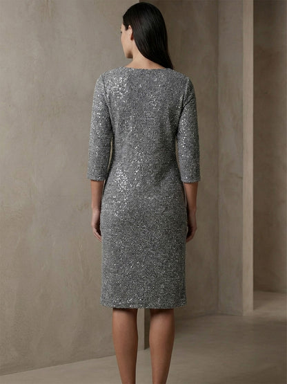 Sequined Lurex Dress