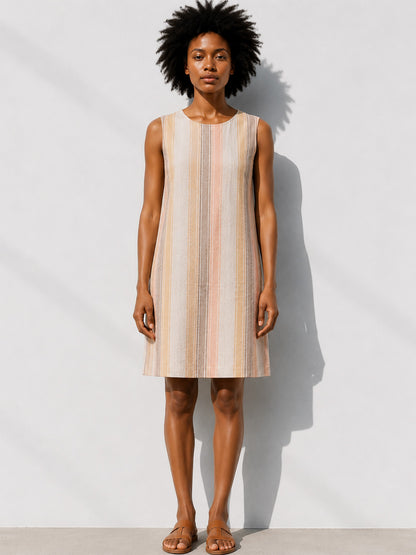 Cotton Stripe Dress