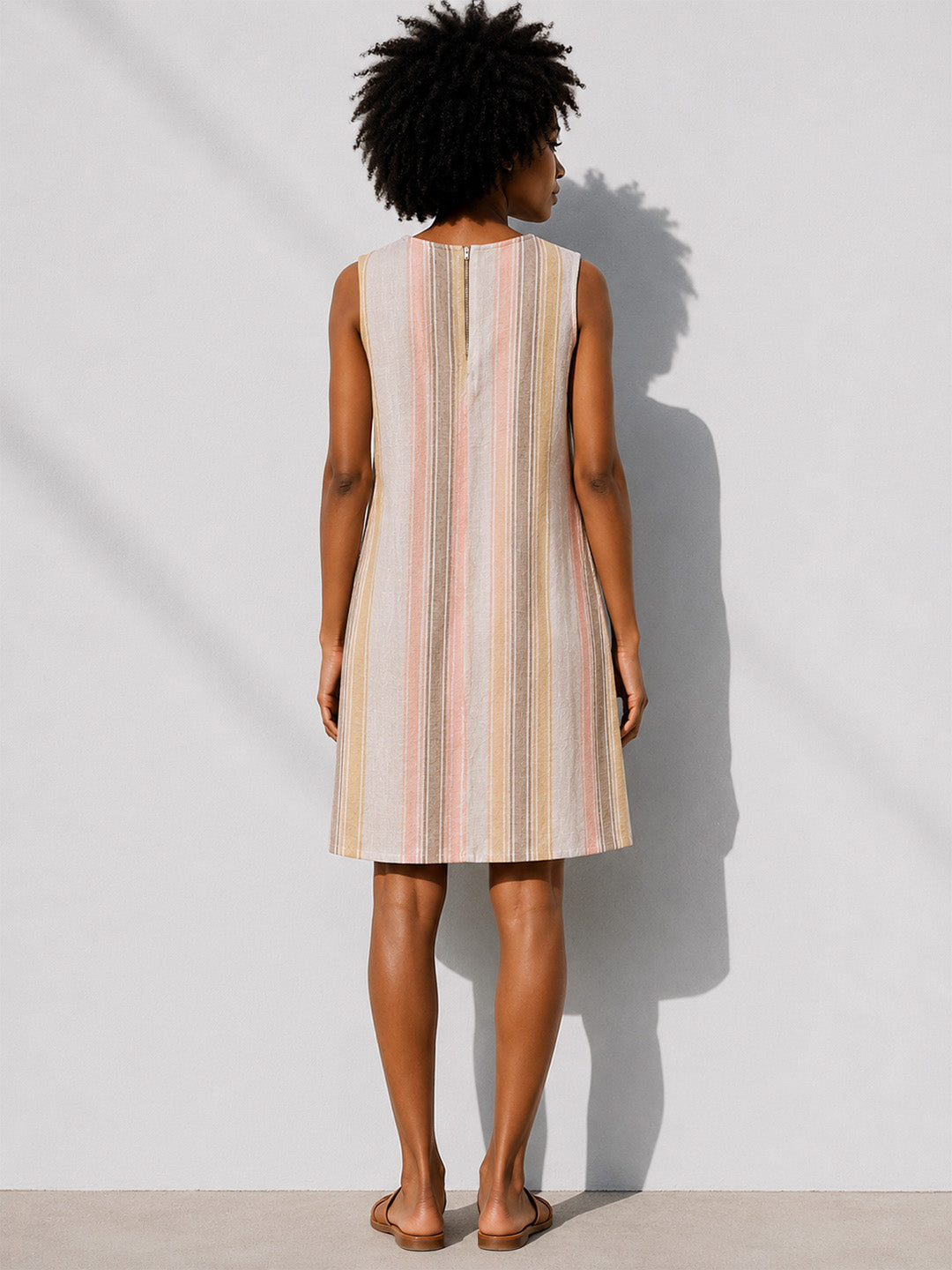 Cotton Stripe Dress