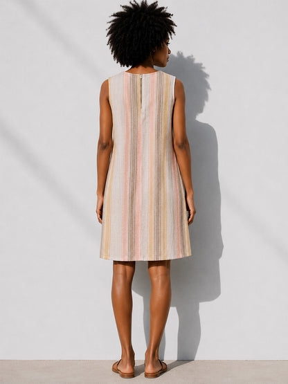 Cotton Stripe Dress