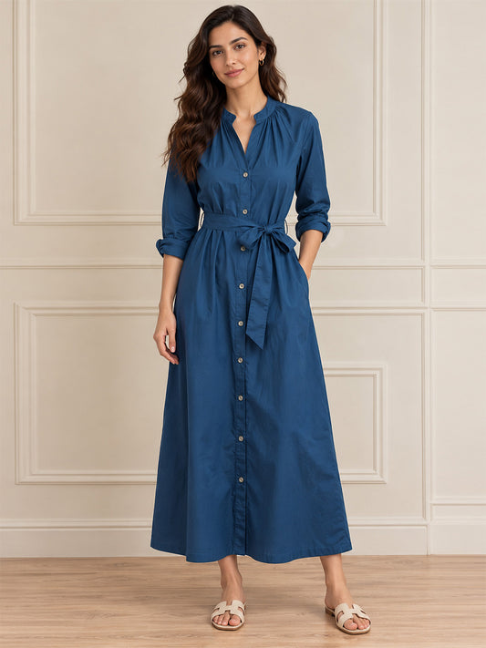 scoup-cotton-teal-blue-long-dress