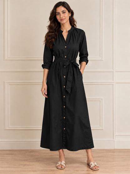 scoup-cotton-black-long-dress