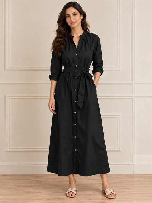 scoup-cotton-black-long-dress