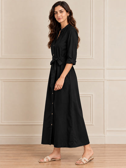 scoup-cotton-black-long-dress