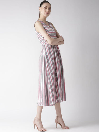 Multi Color Stripe Dress